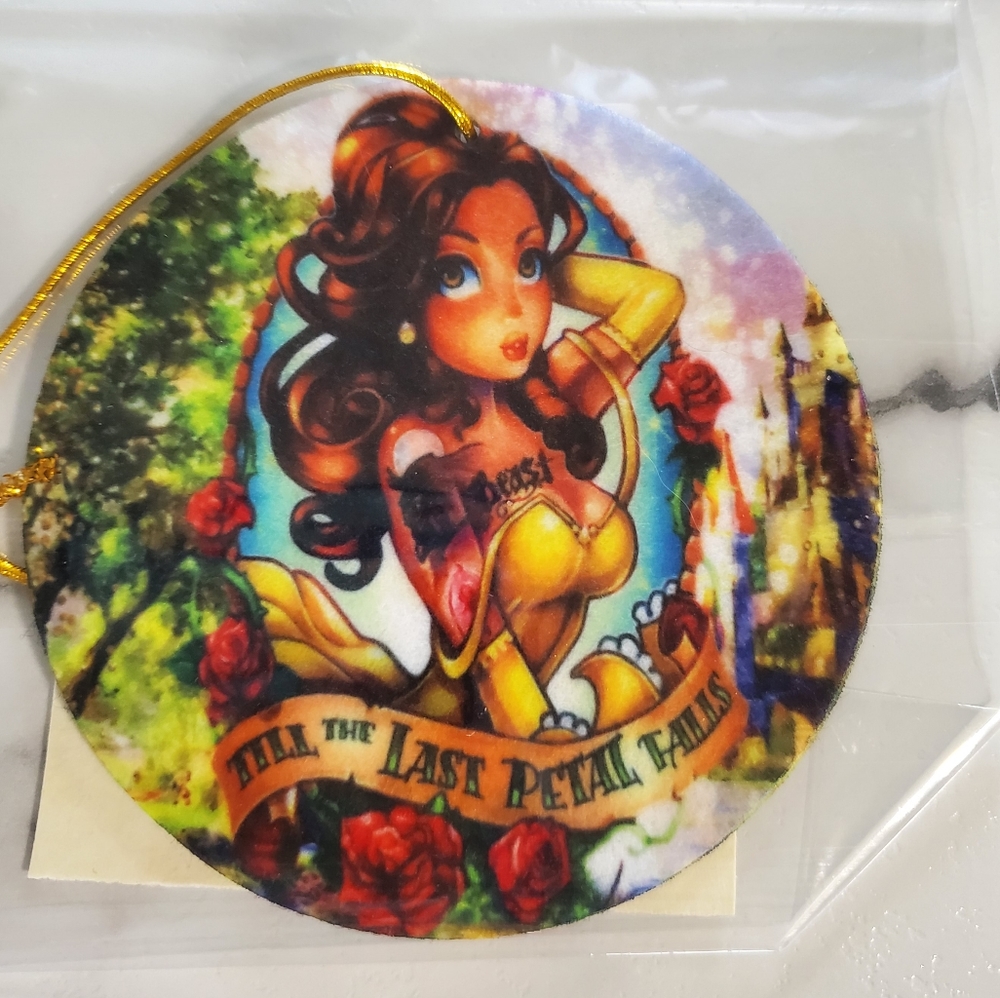 Belle till the last petal falls Car Air Freshener
